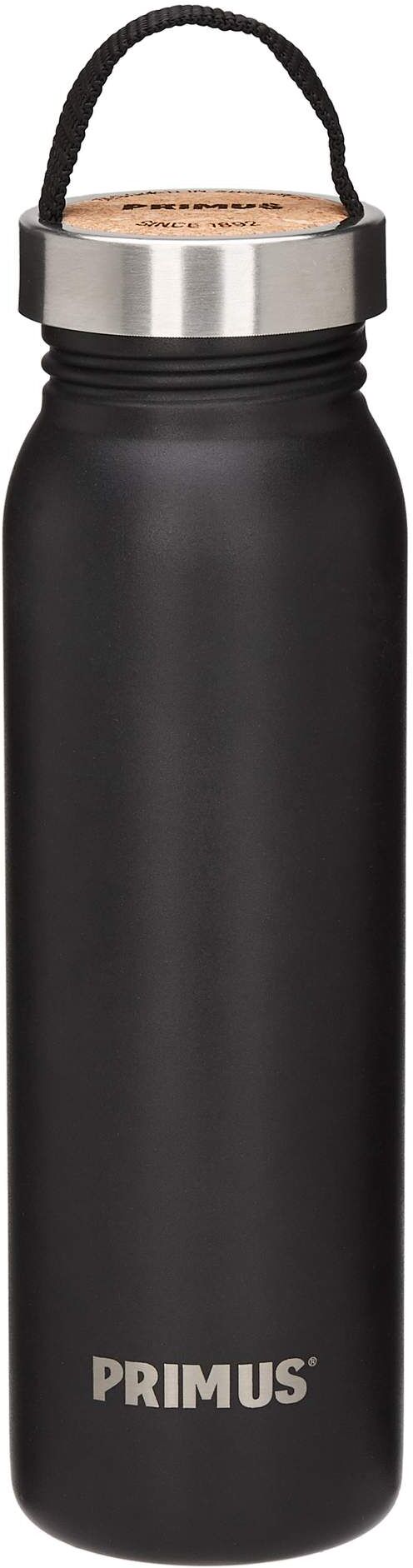 Primus KLUNKEN BOTTLE 0.7 L BLACK - Trinkflasche - schwarz