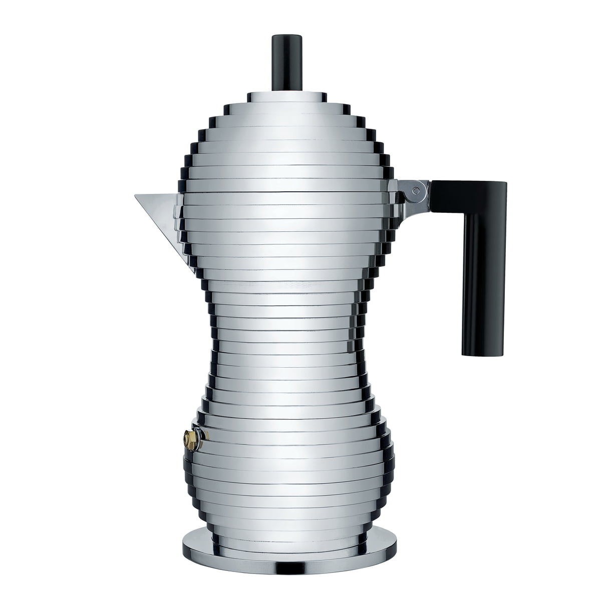 Alessi - Pulcina Espressokocher, 30 cl schwarz