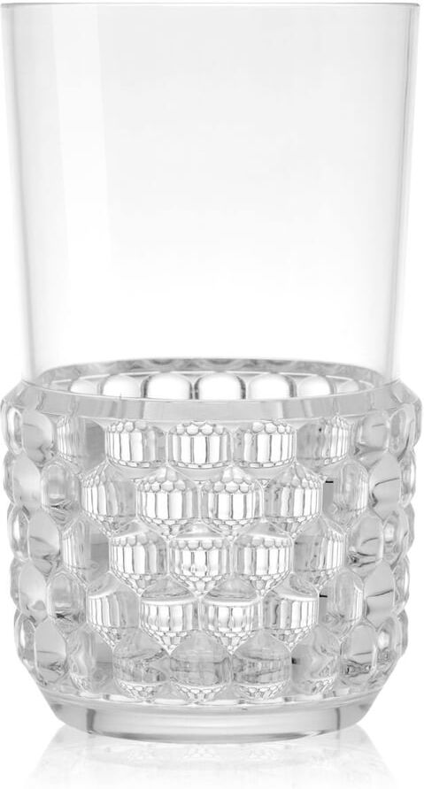 Kartell - Jellies Becher, Ø 8,5 x H 15 cm, glasklar