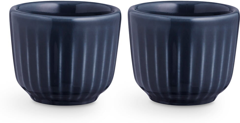 Kähler Design - Hammershøi Eierbecher (2er-Set), indigo