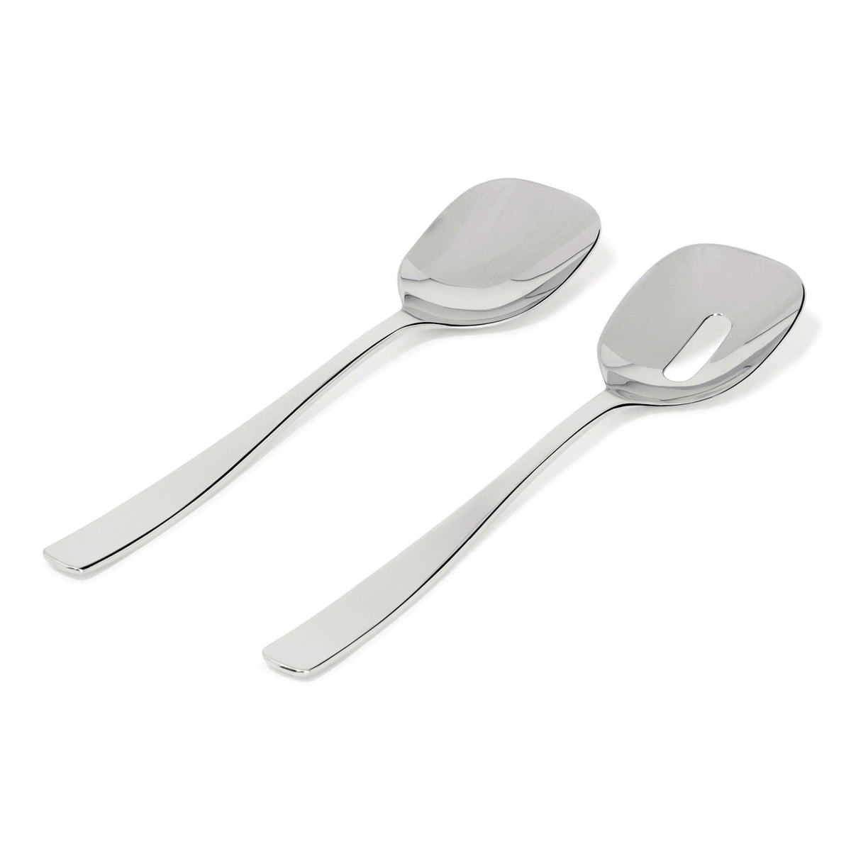 Alessi - KnifeForkSpoon Salatbesteck, Edelstahl