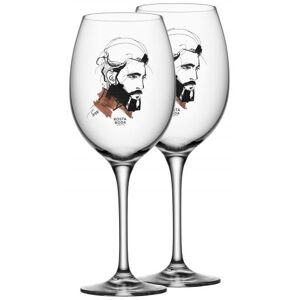 All About You Wine glass Deep Purple 2-Pack - Kosta Boda