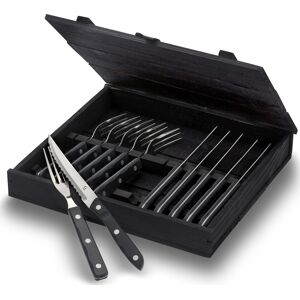 Gense Old Farmer Black Steak/grillbestik, 12 Dele