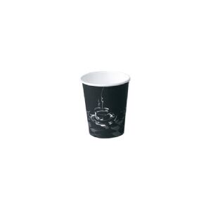 Multi Kaffebæger Pap Ø80xH90mm 25cl 8oz Single Wall Coffeecup,20 ps x 50 stk/krt