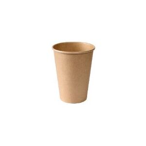 Multi Kaffebæger Pap Ø70xH92mm 21cl 7.5oz Single Wall Brun,20 pk x 50 stk/krt