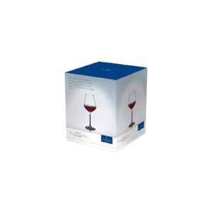 Villeroy & Boch 1137988110, Rødvinsglas, Fløjteglas, Krystal, Glas, Sort, Transparent, 470 ml, 9,6 cm