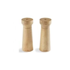 Amefa - Modern wood  -  Salt & pebber sæt -15cm- træ - in gift box