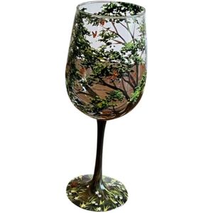 Four Seasons Tree Wine Glasses Seasons Glas Cup SOMMER SOMMER