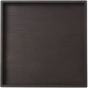 LOUISE ROE Tray Square 48x48 cm - Smoked Oak