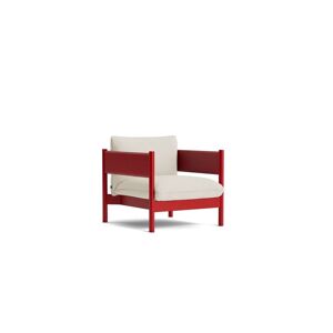Hay Arbour Club Armchair SH: 40 cm - Vidar 1511 / Wine Red Water-Based Lacquered Solid Beech