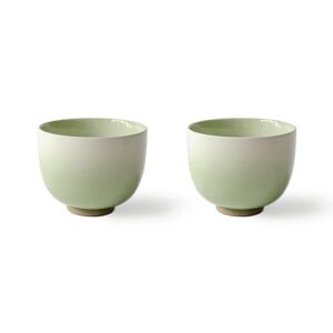 Mazo KYO Cups 2 pcs H: 8 cm - Light Green Gradient OUTLET