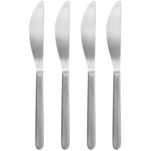 Blomus Stella Butter Knives Set of 4 L: 18,5 cm - Silver