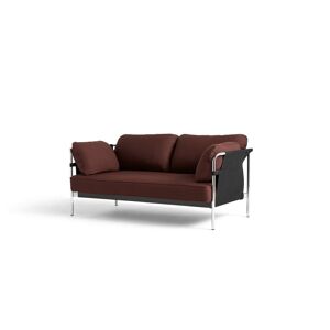 HAY Can 2 Seater L: 172 cm - Steelcut 655 / Black Powder Coated Steel