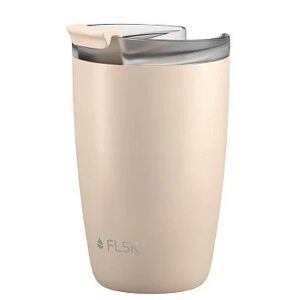 FLSK CUP Coffee To Go Termokop H: 14,2 cm - Sand OUTLET