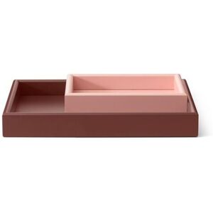 Montana QS Arrange Tray Set of 2 - 167 Ruby/155 Masala