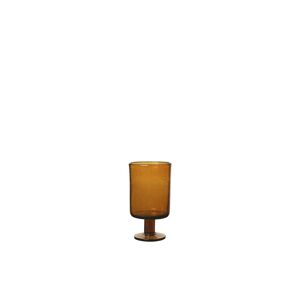 Ferm Living Oli Wine Glass Ø: 7 cm - Amber