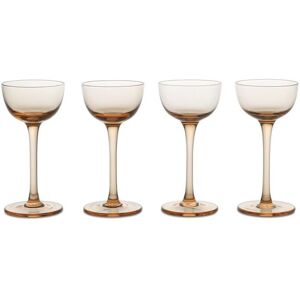 Ferm Living Host Liqueur Glasses Set of 4 - Blush