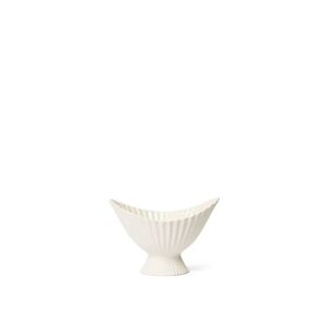 Ferm Living Fountain Bowl Small H: 13 cm - Off-White FORUDBESTIL: MIDT SEPTEMBER 2024