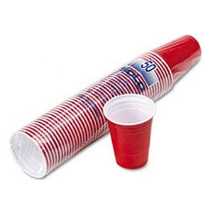 Boozinc American Party Cups - Rød