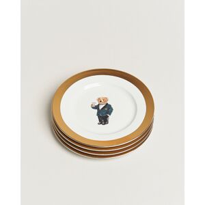 Ralph Lauren Home Thompson Polo Bear Dessert Plate Set men One size