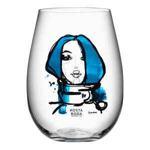 Kosta Boda All About You / Miss You (Blue) 2/p One Size