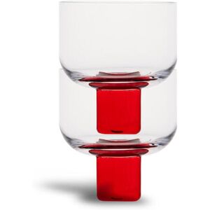 Byon Clear-Red Glass Victoria 2pcs/set Clear/red One Size