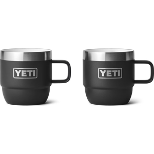 Yeti Espresso 177ml Mugs Black 2pk, Black