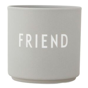 Design Letters Kop - Favourite Cup - Friend - Grå - Design Letters - Onesize - Kop