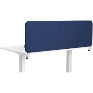 kaiserkraft Pared separadora acústica para mesa Softline Salsa, H x A 450 x 1400 mm, textil, azul