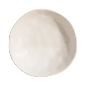 LOLAhome Plato hondo blanco porcelana stoneware de Ø 20 cm