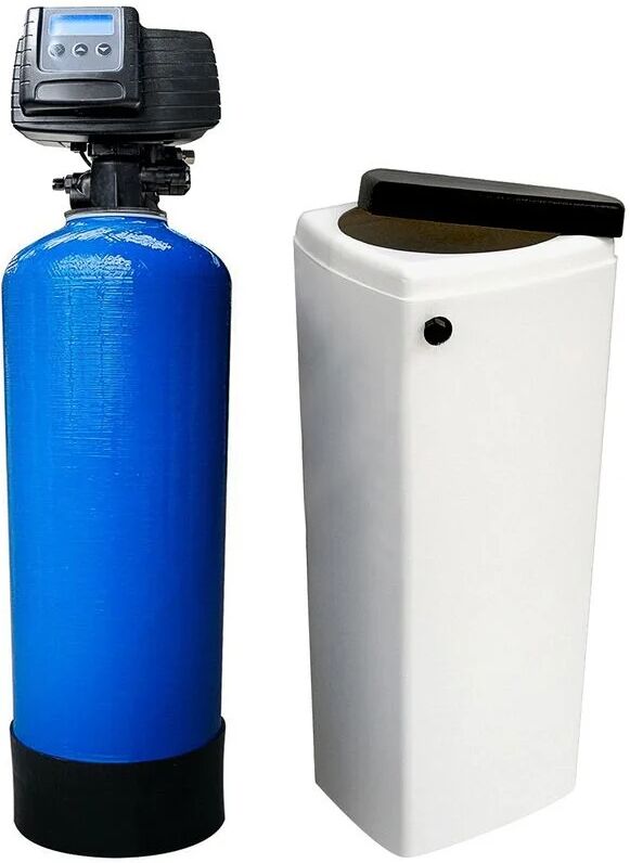 PENTAIR Suavizador de agua bi-bloque 20L Fleck 5600 SXT v?lvula volum?trica