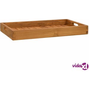 vidaXL Tarjotin 60x35 cm täysi tiikki