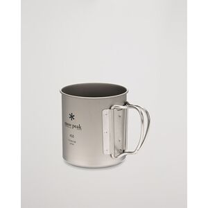 Snow Peak Single Wall Mug 450 Titanium - Musta - Size: S M XL - Gender: men