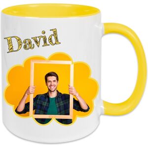 Ocadeau Mug photo colore jaune