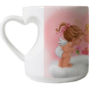 Ocadeau Mug anse coeur renfoncée