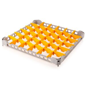 GGM GASTRO - Rehausse pour panier à verres - 500x500mm - 36 compartiments