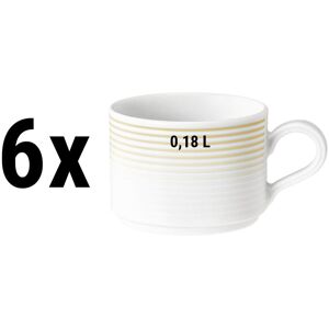 GGM GASTRO - (6 pièces) SELTMANN WEIDEN Tasse à café - 0,18 litre