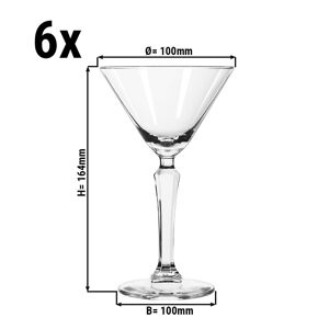 GGM GASTRO - (6 pièces) Verre à Martini - MADRID - 190 ml - Transparent
