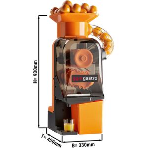 GGM GASTRO - Presse-orange électrique - orange - alimentation automatique en fruits - Mode de nettoyage inclus