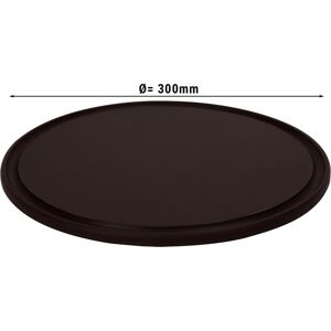 GGM GASTRO - Assiette à pizza en polyéthylène - Ø 300mm Marron