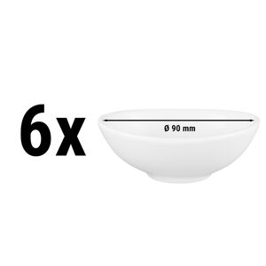 GGM GASTRO - (6 pièces) SELTMANN WEIDEN Plat/ Bowl ovale - 90mm