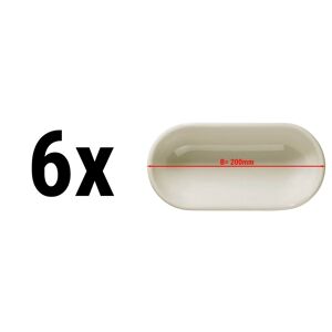 GGM GASTRO - (6 pièces) TEOS - Bol oval - 20 cm