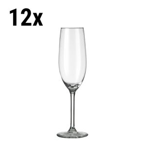 GGM GASTRO - (12 pièces) Flûte à champagne - VENICE - 210 ml - Transparent
