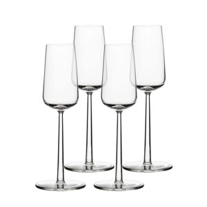 Iittala - Crystal Essence Verre à champagne, 21 cl (set de 4)