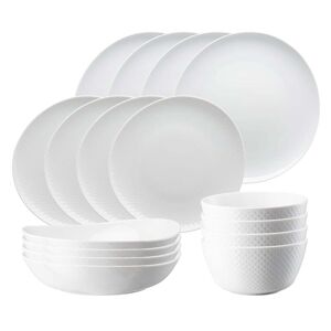 Rosenthal - Service de table en porcelaine Junto, blanc (16 pcs.)