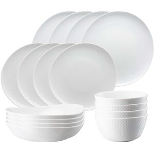 Rosenthal - Service de table en porcelaine Junto, blanc (16 pcs.)