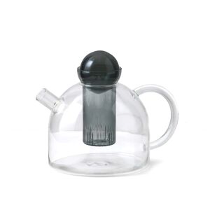 ferm LIVING - Théière still 1,25 l, transparent / gris fumée