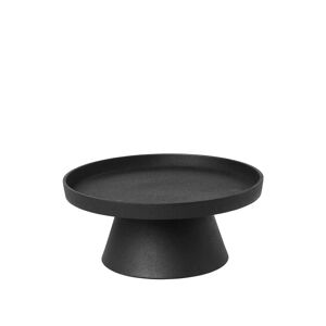 Broste Copenhagen - Holger Plateau pour bougies, Ø 24 cm, noir