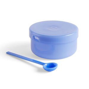 HAY - Borosilicate Bol avec couvercle, jade bleu clair