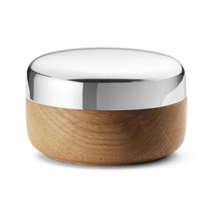 Georg Jensen - Alfredo Salière avec cuillère, chêne / acier inoxydable